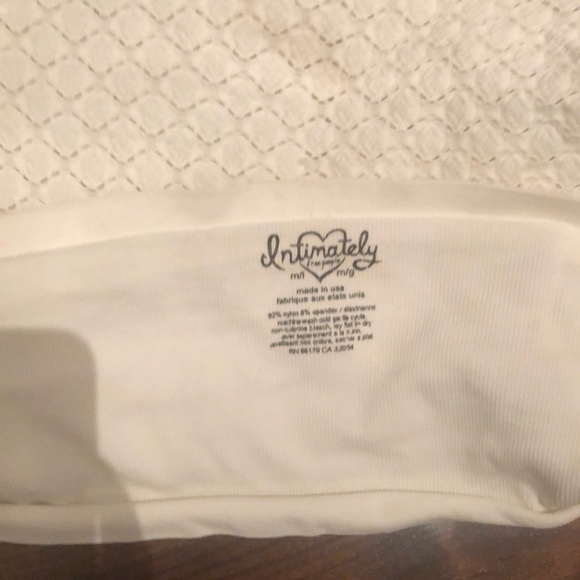 Free people tube top white perfect condition - Picture 2 of 2